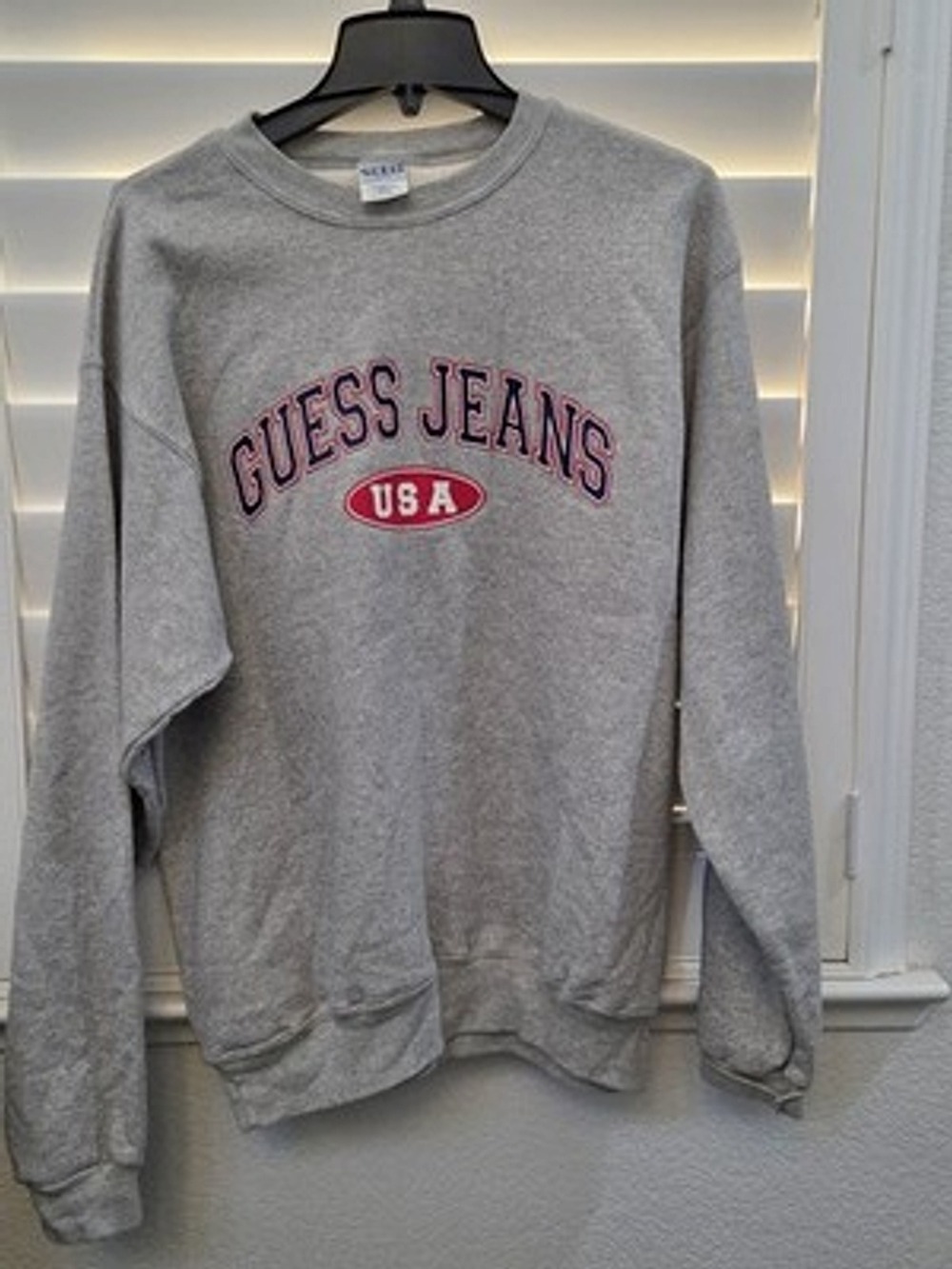 Vintage 90s Guess Jeans USA Sweatshirt Crewneck Medium American Traditional
